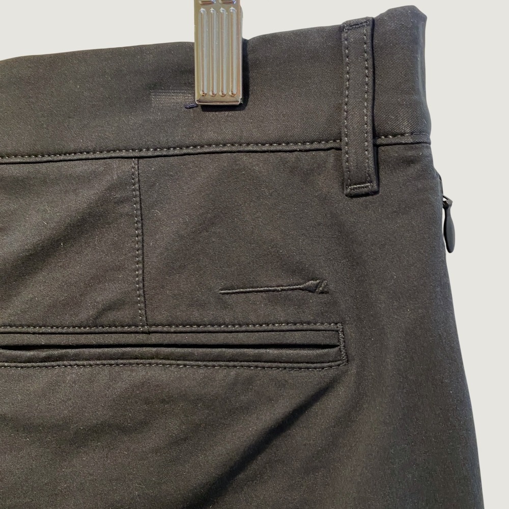 J.Crew Tech Pants Mens 34x30 Black Excellent Performance Stretch Chino Trousers